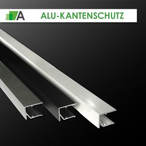 Alu Kantenschutz ungeschlitzt (Abschluss der oberen Kante)